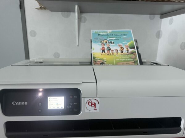 Affiche A3 imprimée par o681 pour affichage en commerce de proximité