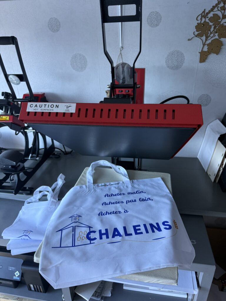 Presse à chaud à plat de 40×50 cm pour la personnalisation chez o681
