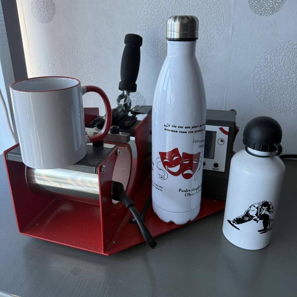 Presse à chaud de o681 pour la sublimation de mugs personnalisés